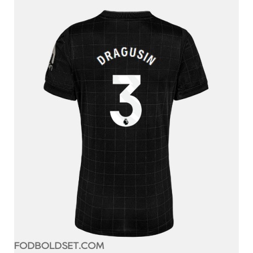 Tottenham Hotspur Radu Dragusin #3 Udebanetrøje Dame 2025-26 Kortærmet